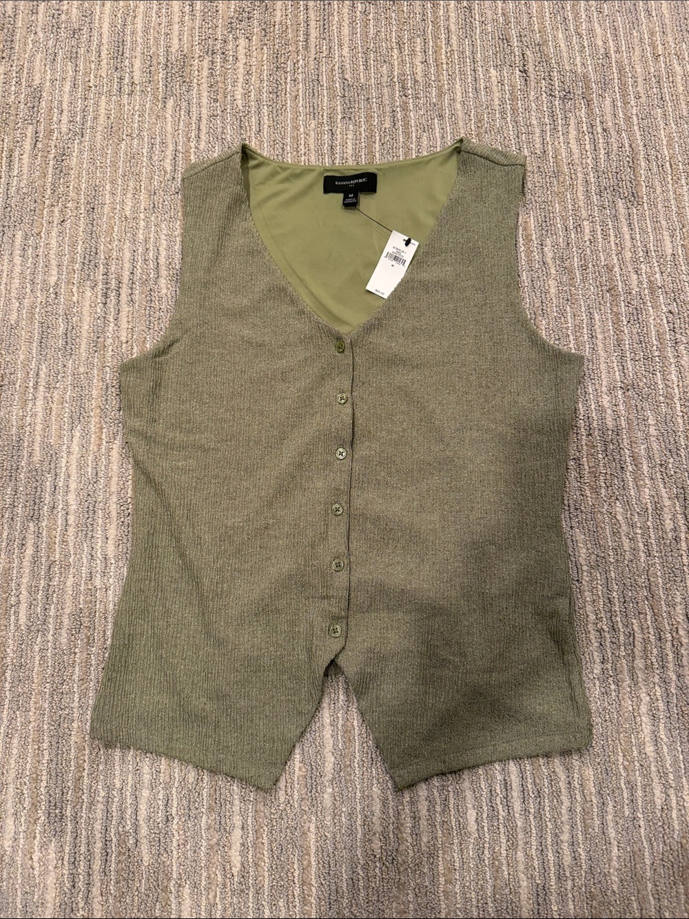 Banana Republic textured vest